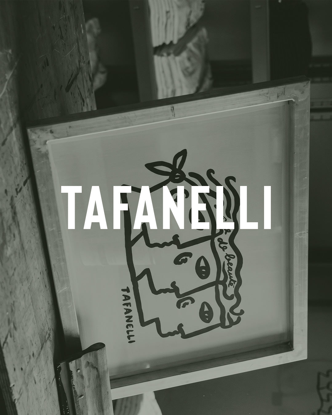 La sérigraphie à la main : le geste artisan qui fait la différence chez TAFANELLI
