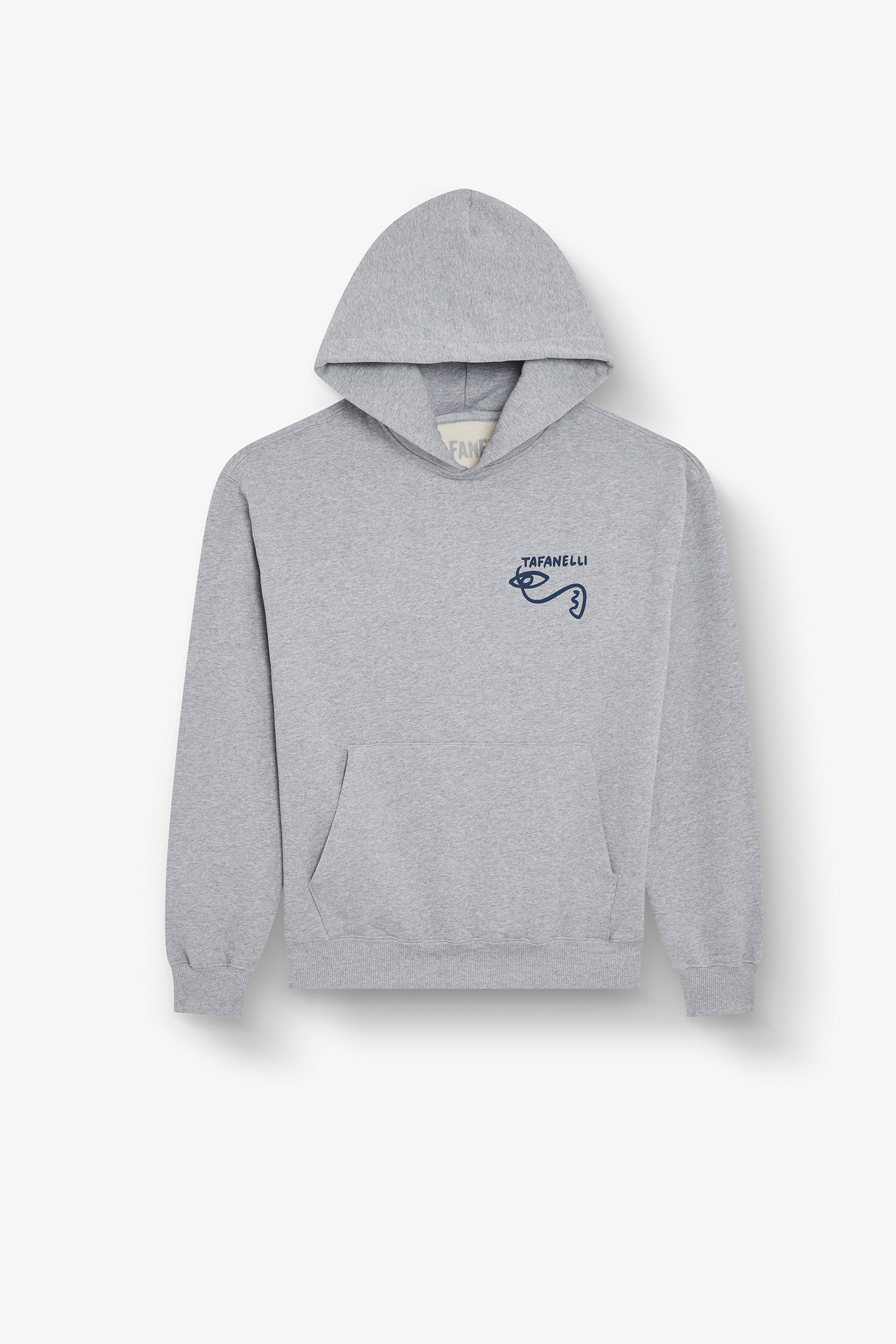 TAFANELLI LE HOODIE CORSICA - GRIS CHINÉ - SMALL — SMALL m², GRIS CHINÉ — photo 3