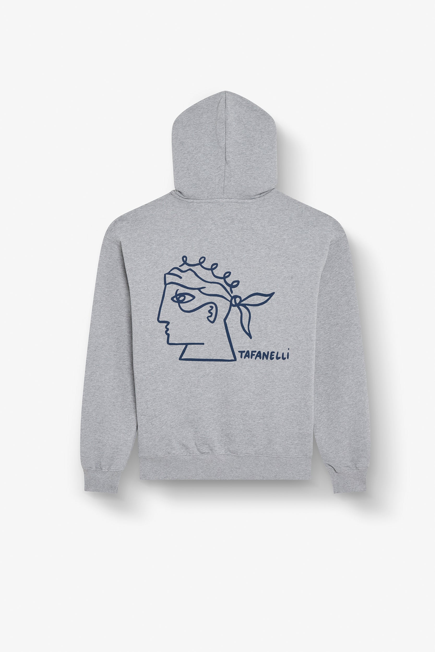 TAFANELLI THE HOODIE CORSICA - HEATHER GRAY - SMALL
