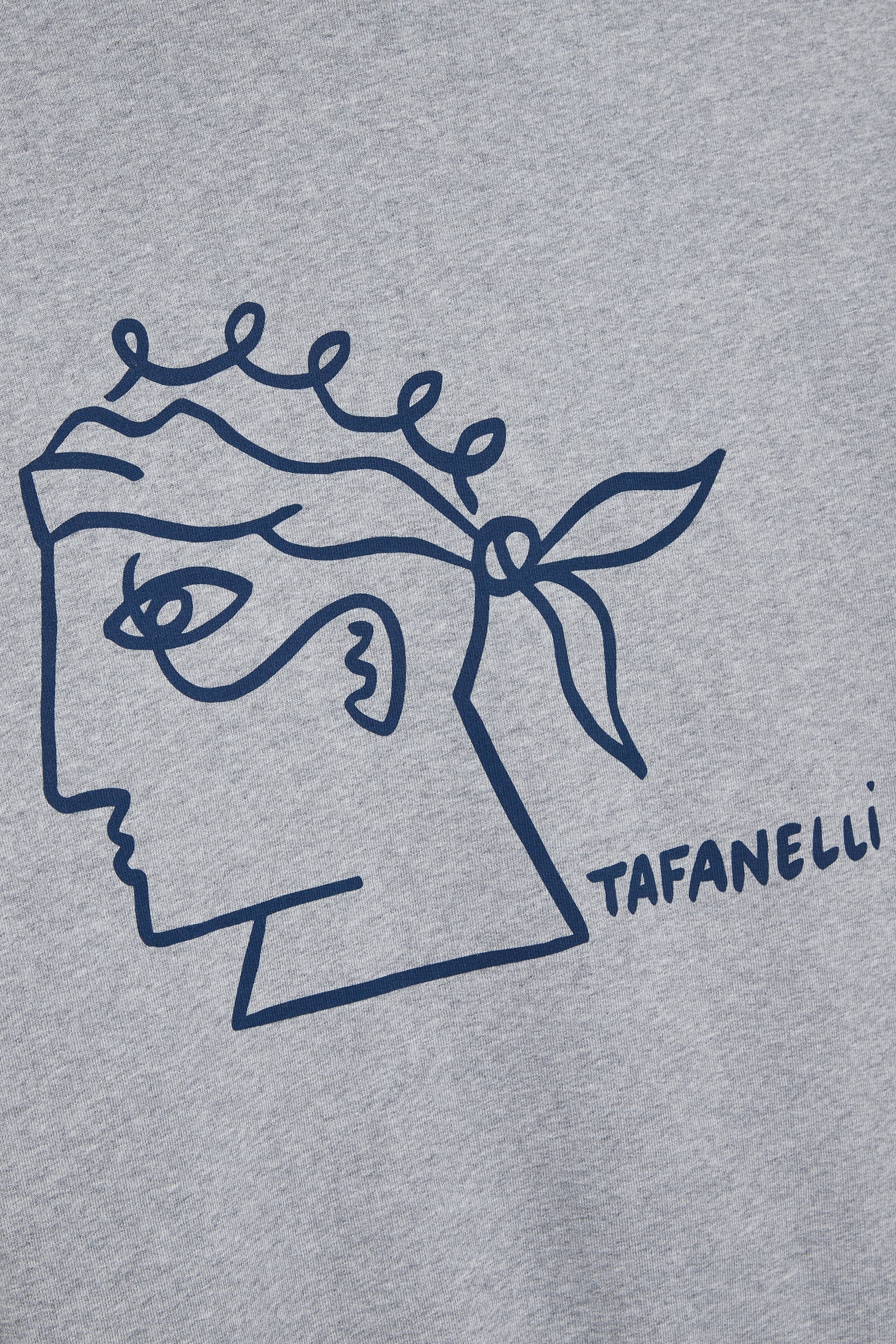 TAFANELLI LE HOODIE CORSICA - GRIS CHINÉ - SMALL — SMALL m², GRIS CHINÉ — photo 2