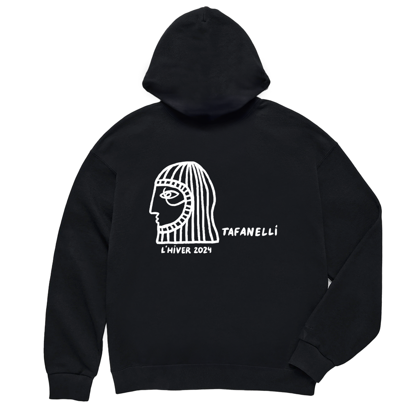 T20 Hoodie - Le Maquis Hivernal - Noir