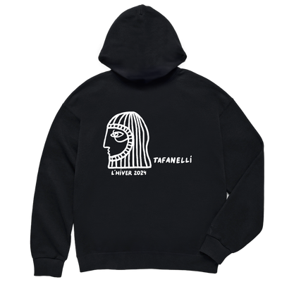 T20 Hoodie - Le Maquis Hivernal - Noir