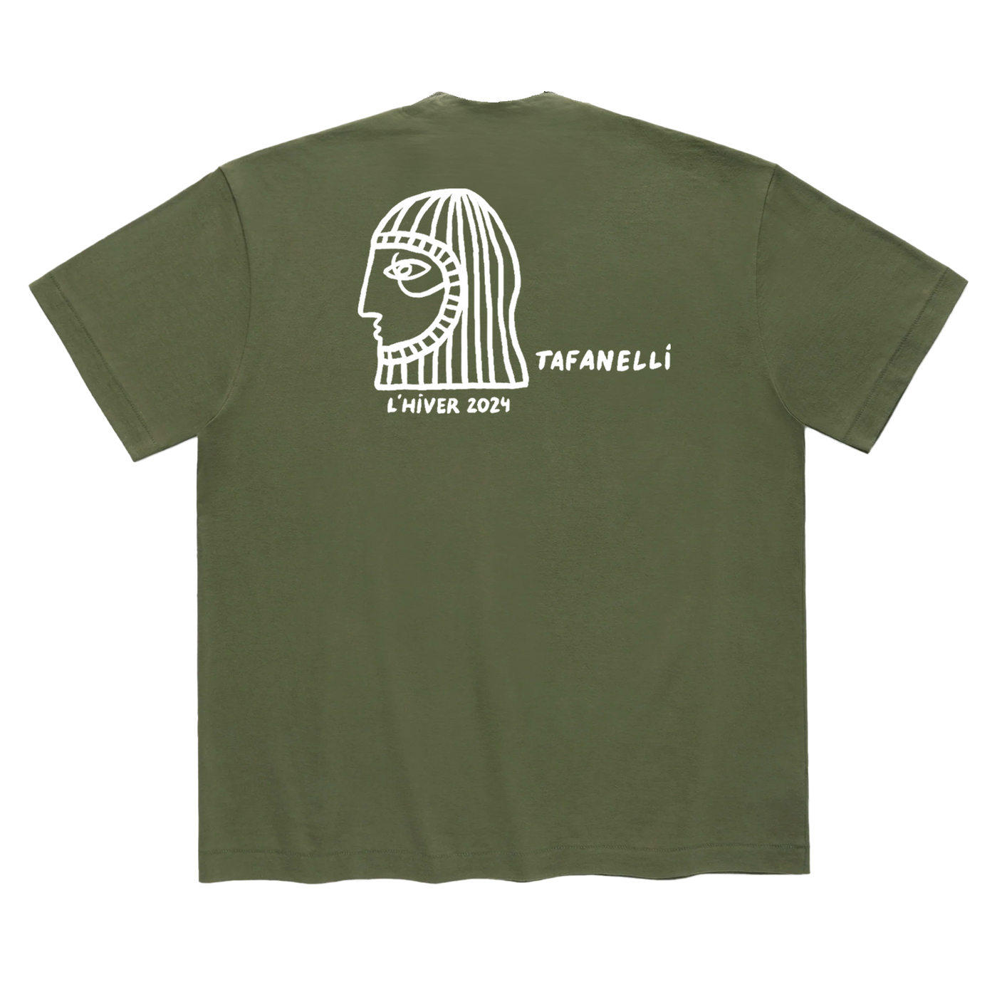 T20 T-Shirt - Le Maquis Hivernal - Olive Foncé