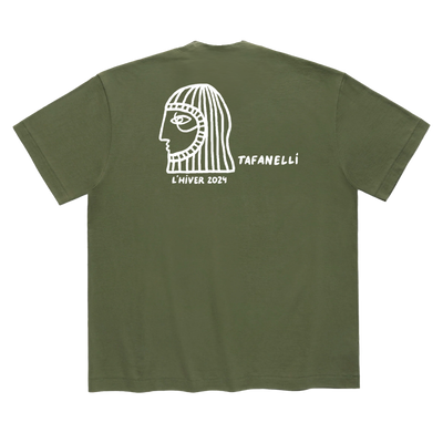 T20 T-Shirt - Le Maquis Hivernal - Olive Foncé