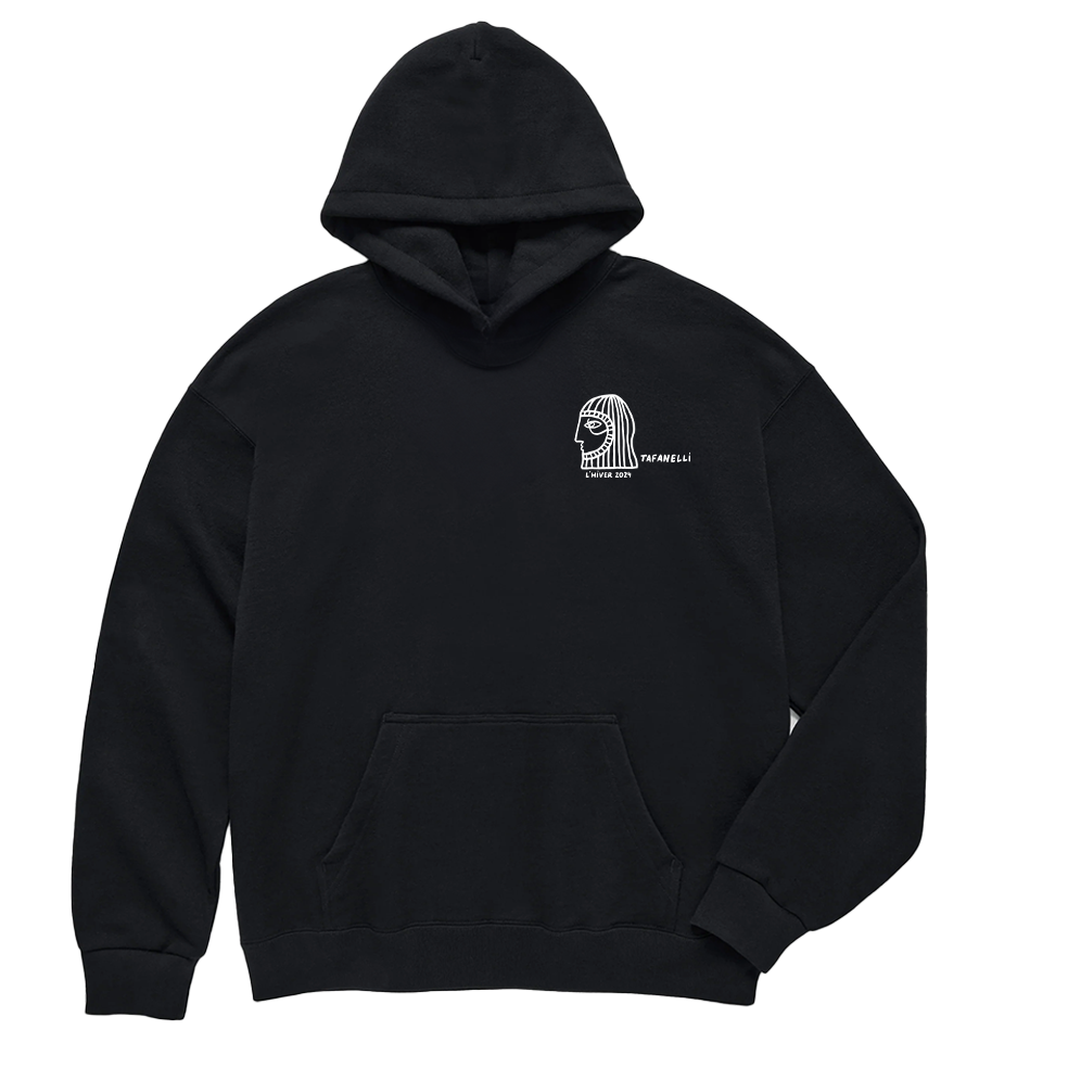 T20 Hoodie - Le Maquis Hivernal - Noir