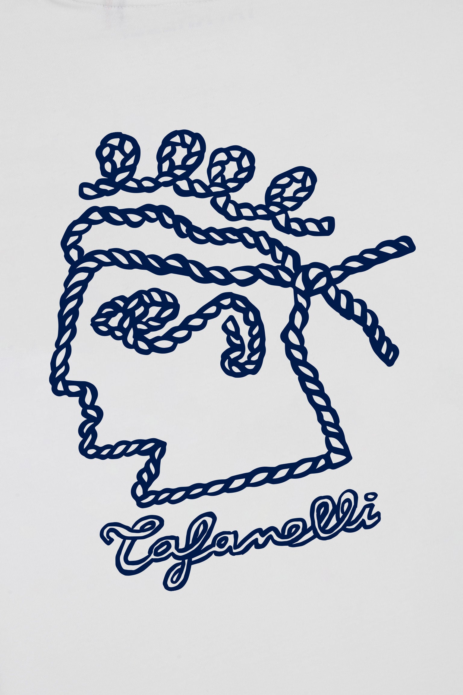 T-shirt LE MARIN - TAFANELLI - Blanc - X-SMALL — X-SMALL m², Blanc, 280 GSM — photo 3