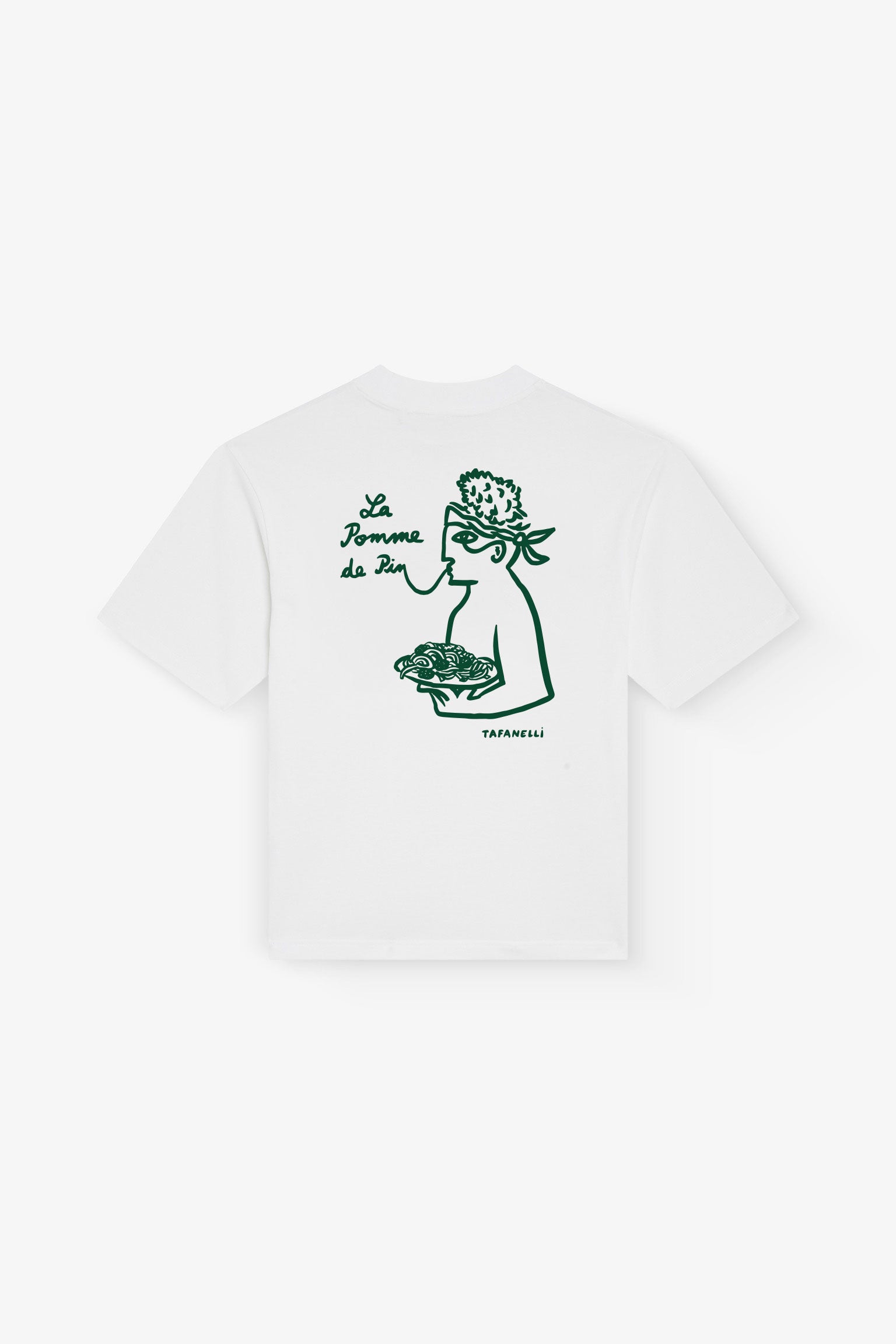 TAFANELLI LA POMME DE PIN - T-shirt Blanc - X-LARGE