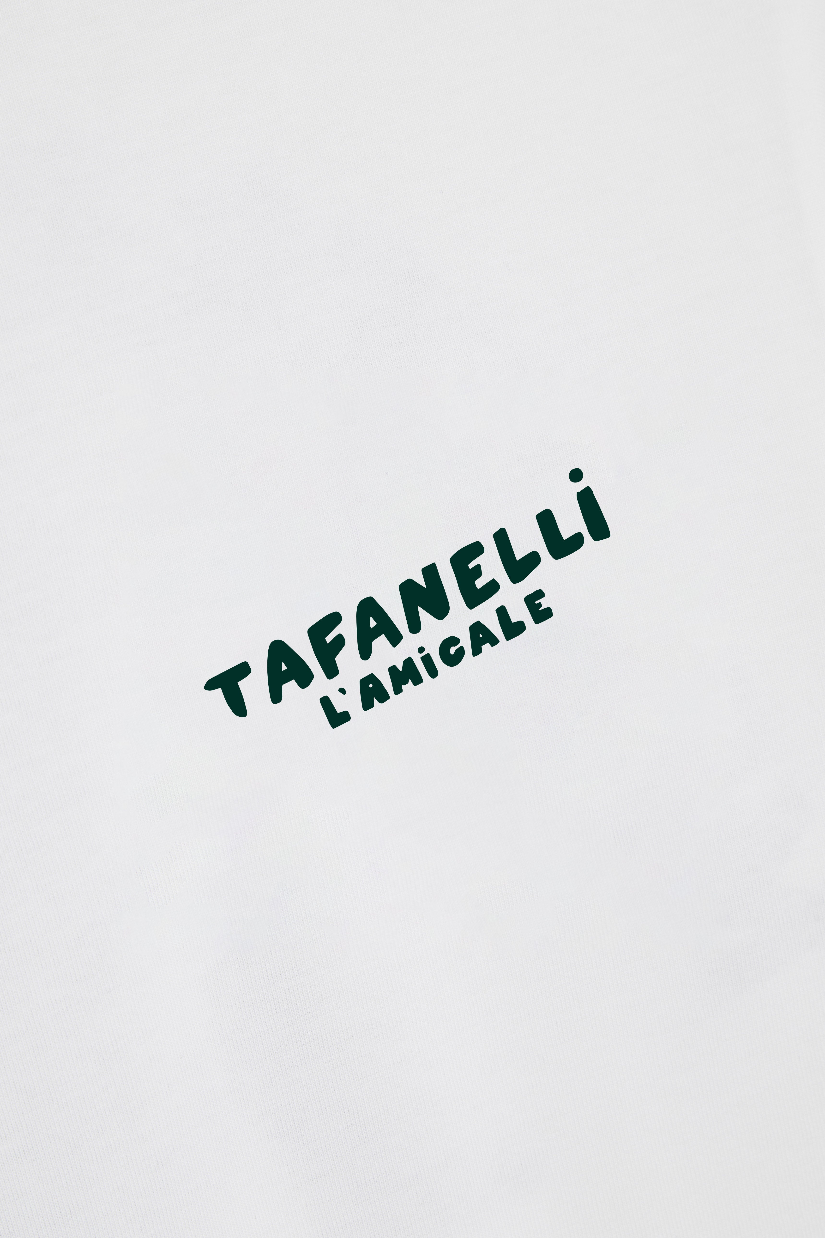 T-shirt L'Amicale - Taille SMALL - Blanc — 280 GSM — photo 4