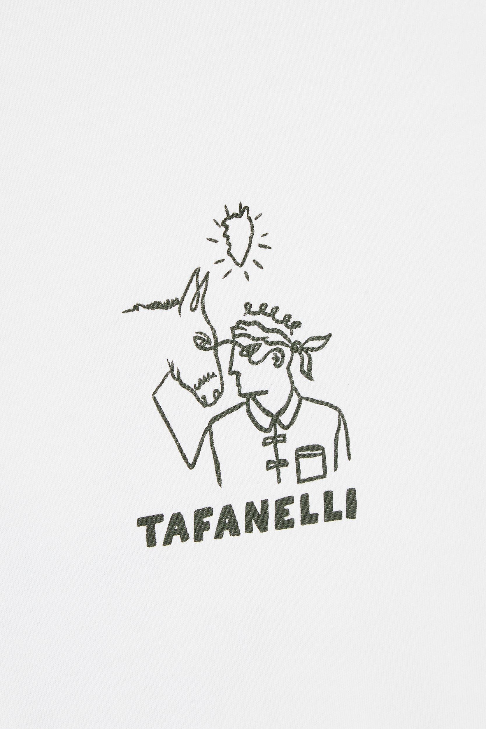 TAFANELLI T-Shirt THE DONKEY AND HIS SHEPHERD - SMALL — SMALL sqm, 100% organic cotton — photo 4