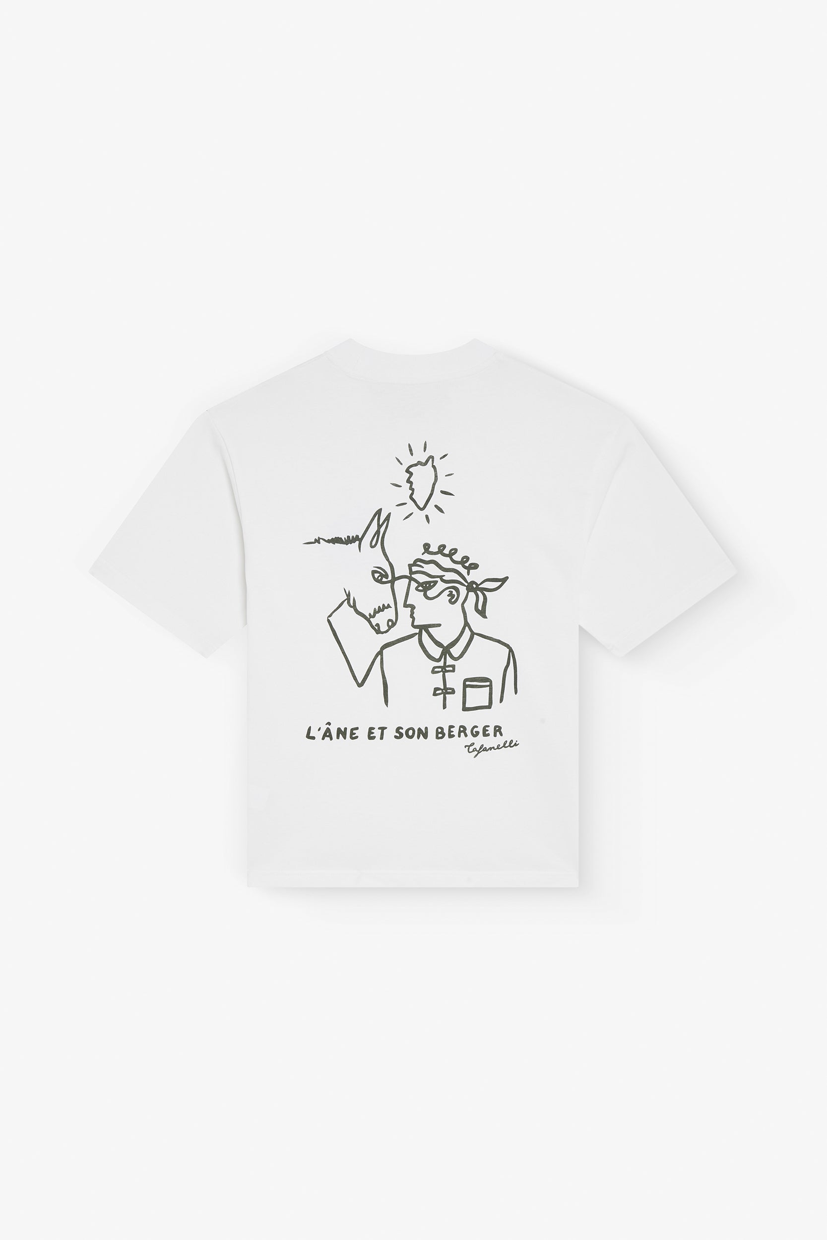 T-shirt L'ÂNE ET SON BERGER - X-SMALL