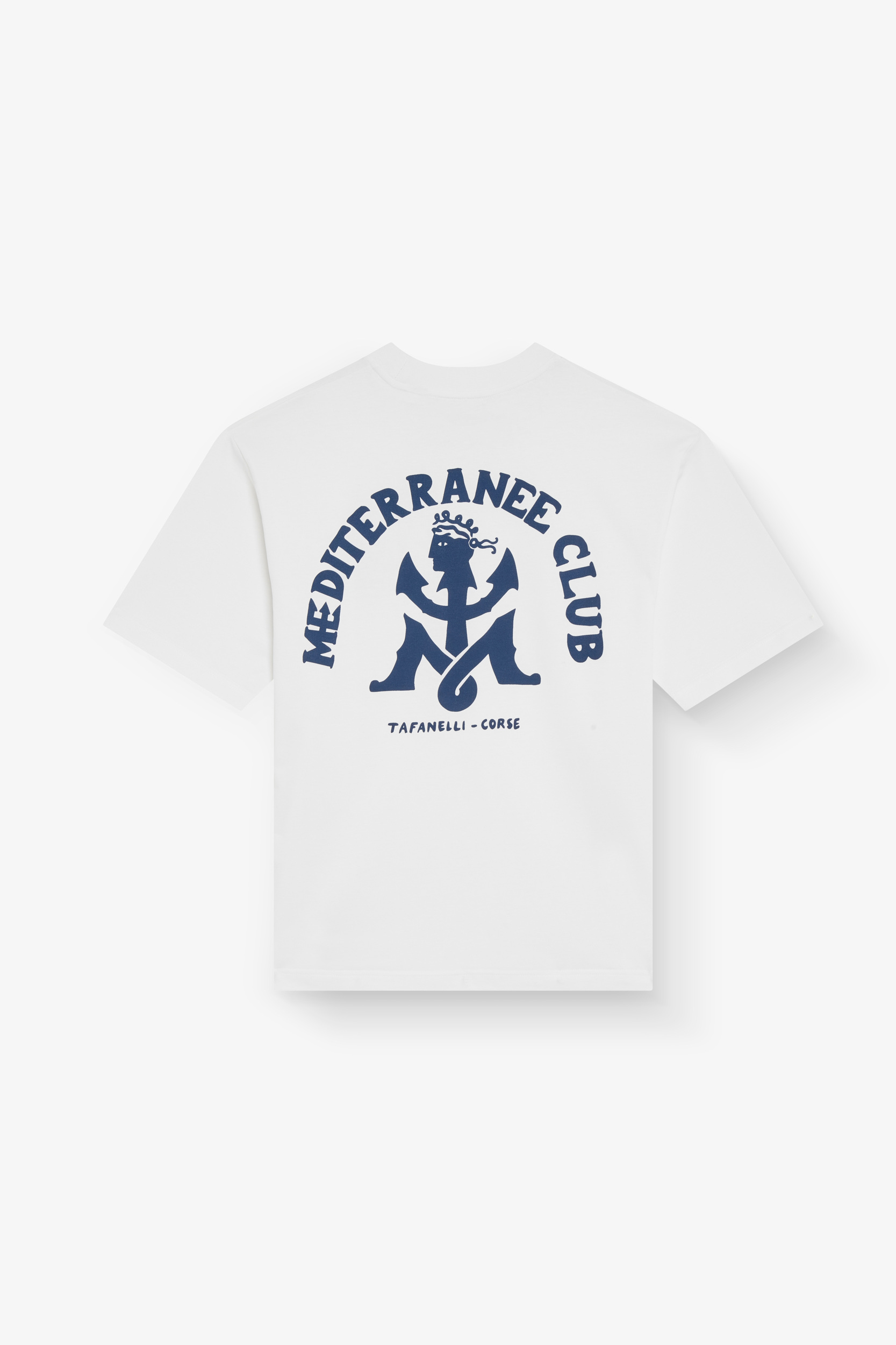 TAFANELLI LE MÉDITERRANÉE CLUB - T-Shirt Blanc - X-SMALL