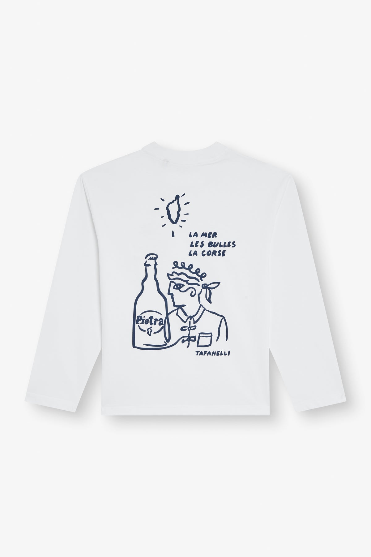 LA PIETRA | 30 ANNI | MANCHES LONGUES | La mer, les bulles, la Corse