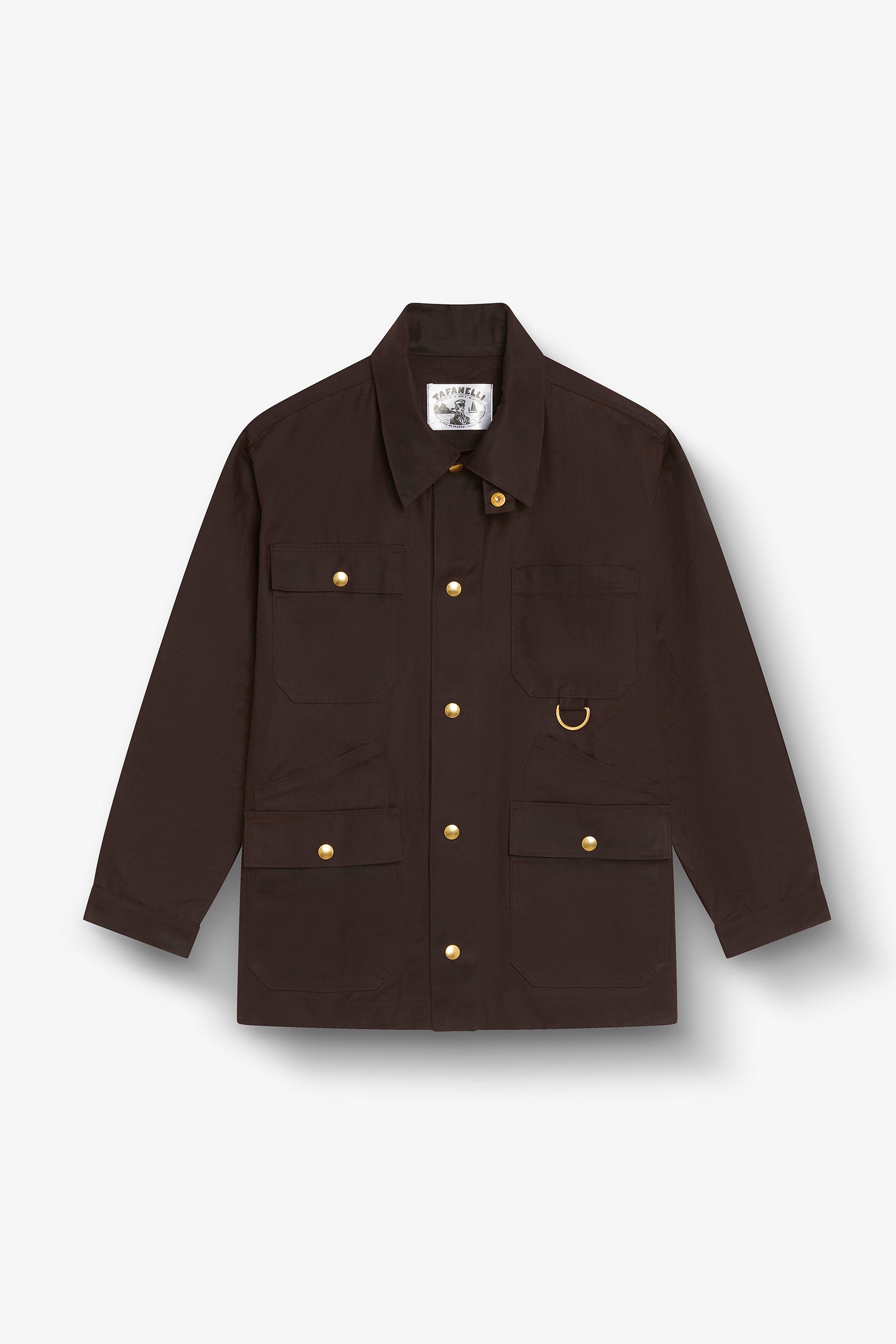 VESTE ROCCAPINA - HUILÉE - X-SMALL |44| / CHOCO FONCÉ